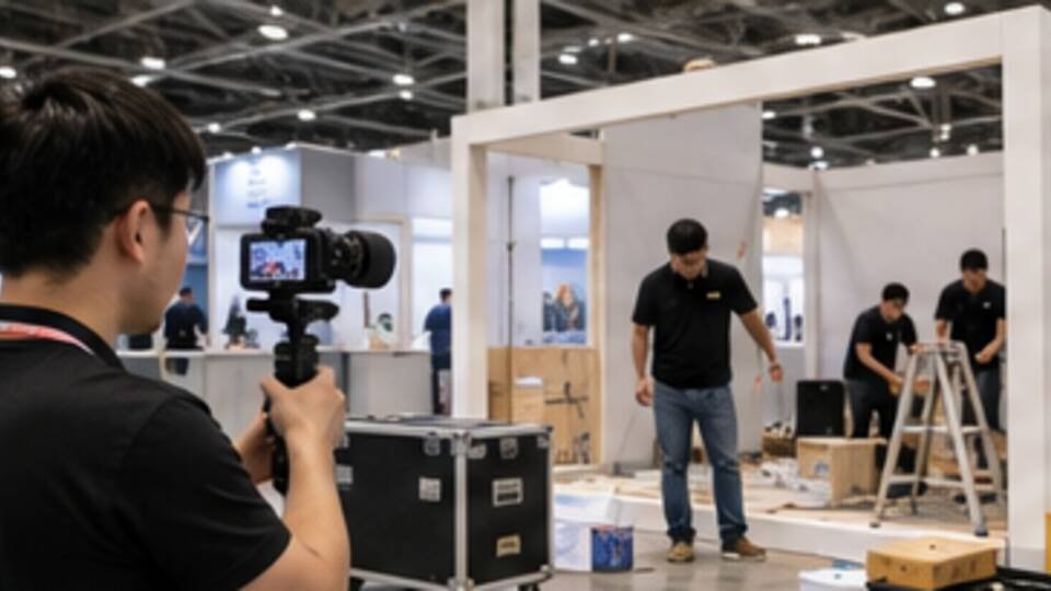 展位搭建过程怎样变成有价值的社媒内容